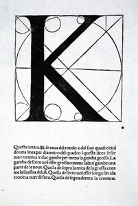 K, illustration from 